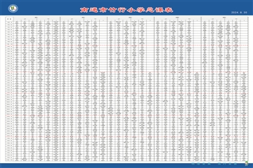 南通市竹行小学2024-25学年度总课表